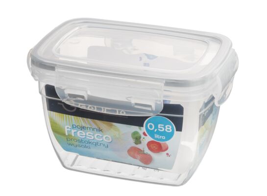 Pojemnik prostokątny wysoki FRESCO 0,58 l