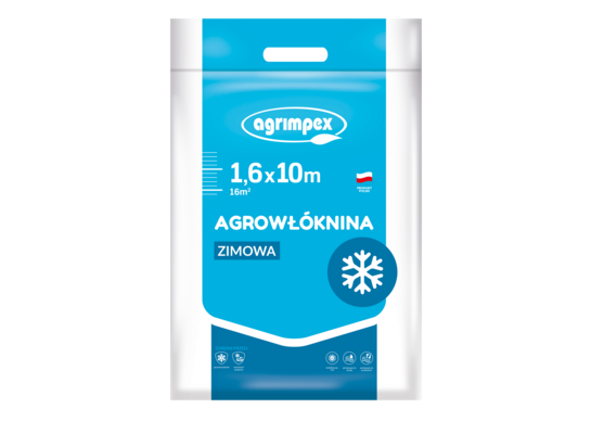 Agrowłóknina hobby zimowa biała 50g 1,6 x 10 m Agrimpex