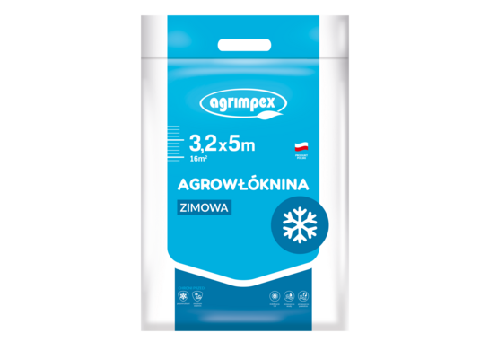 Agrowłóknina hobby zimowa biała 50g 3,2 x 5 m Agrimpex