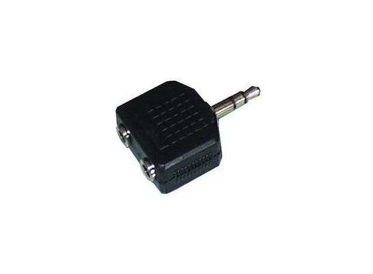 Rozgałęźnik JACK 3.5 wtyk/2xgniazdo BMQ04 DPM