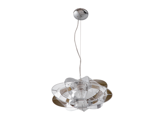 Lampa wisząca Wire E27 chrom