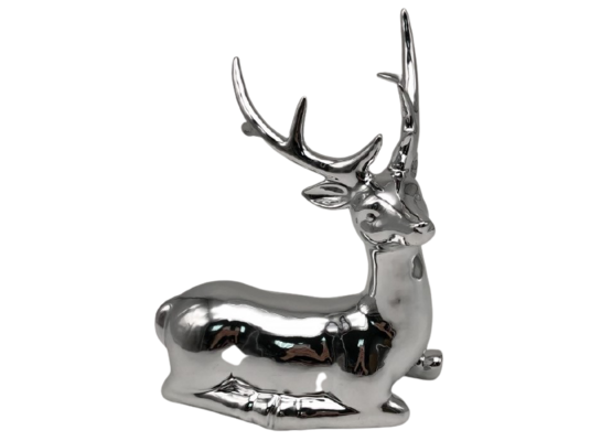 Figurka ceramiczna Renifer 25,2 cm