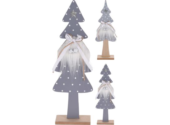 Choinka drewniana 12,5 x 6 x 35 cm