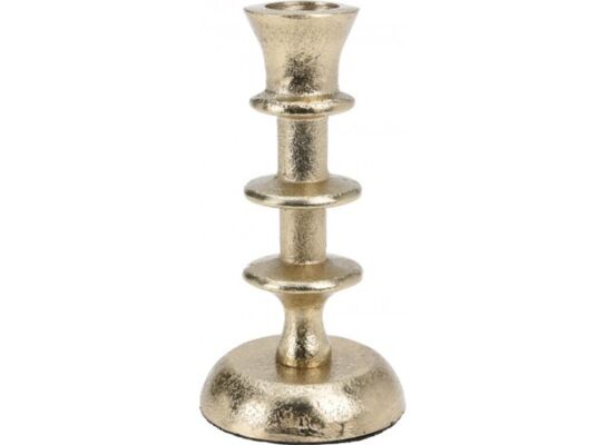 Świecznik 13 x 6 cm złoty