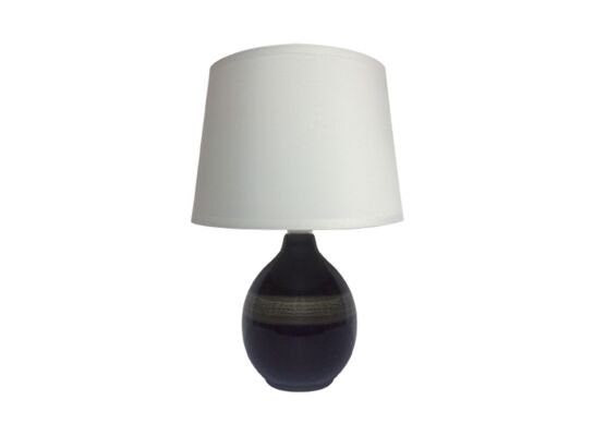 Lampka stołowa ROMA E14 BLACK STRÜHM