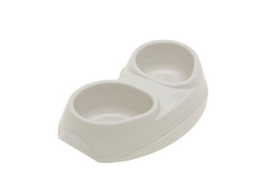 Miska Comfy Space Bowl Double 2 x 200 ml szary jedwab