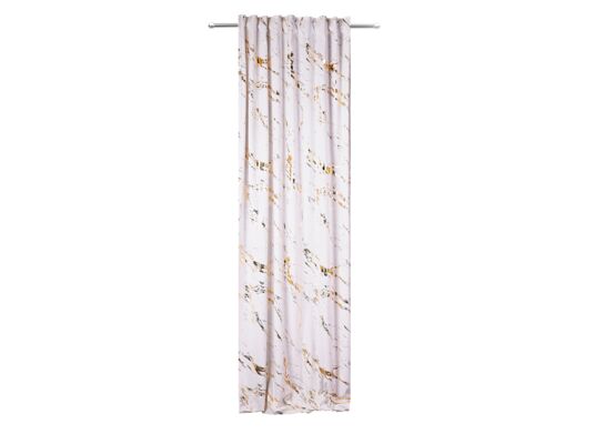 Zasłona Endless Chic Gold 140 x 270 cm przelotki