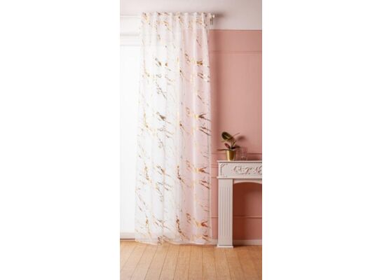 Firana Endless Chic Gold Light 140 x 270 cm taśma