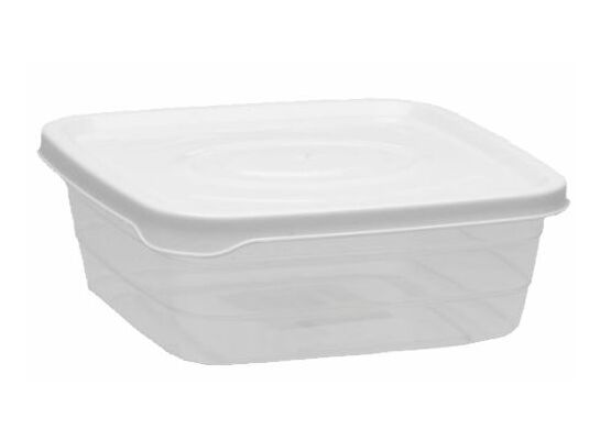 Pojemnik prostokątny Polar 0,6 l biały