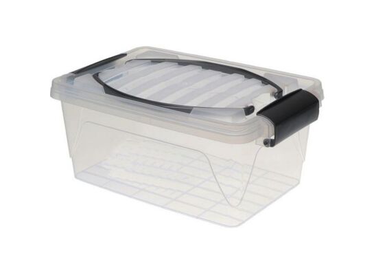 Pojemnik z uchwytem Dante 10 l srebrny