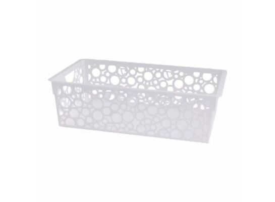 Koszyk koła duży 5 l biały