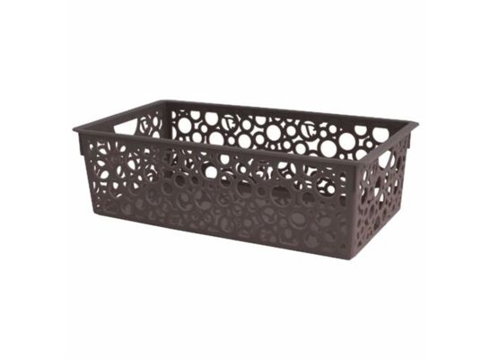 Koszyk koła duży 5 l srebrny