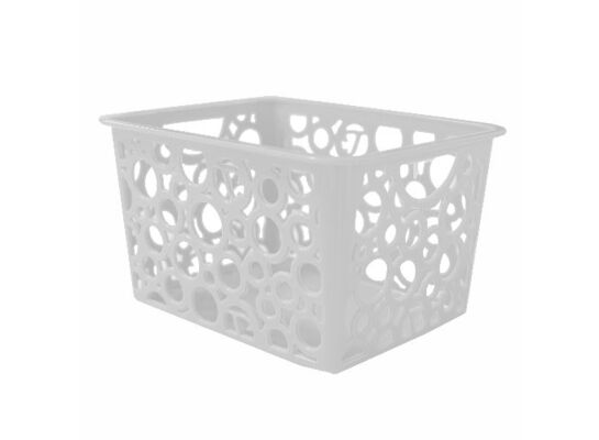 Koszyk koła mały 1,2 l biały