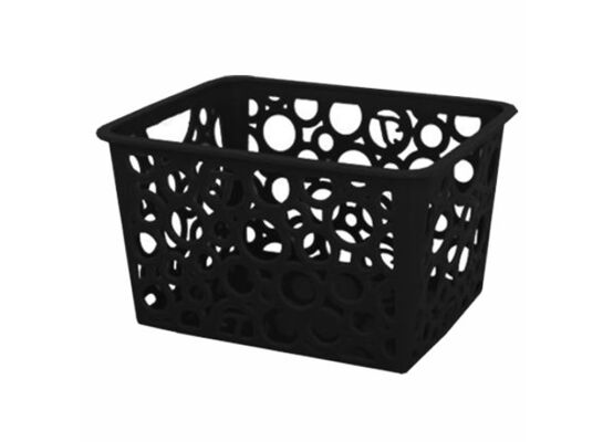 Koszyk koła mały 1,2 l czarny