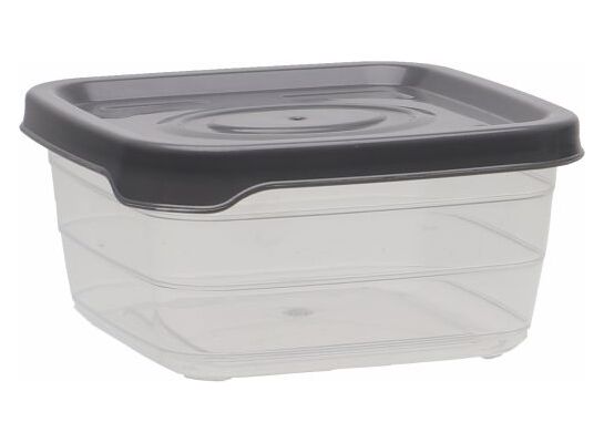 Pojemnik kwadratowy Polar 0,5 l antracyt