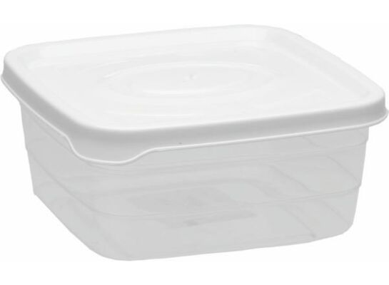 Pojemnik kwadratowy Polar 0,5 l biały