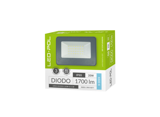 Naświetlacz LED ORO DIODO 20 W