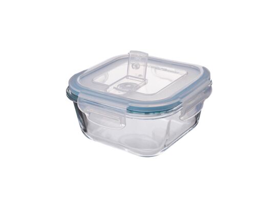 Pojemnik żaroodporny VEGA z pokrywką kwadratowy 0,45 l