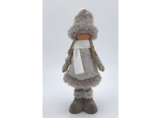 Figurka tekstylna dziecko 14 x 11 x 38 cm