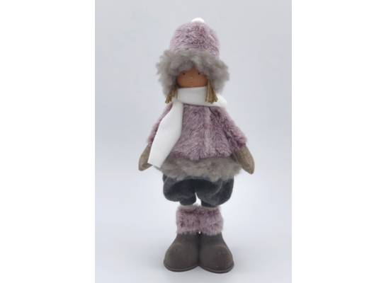 Figurka tekstylna dziecko 14 x 11 x 38 cm