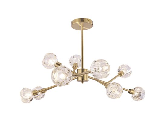 Lampa wisząca Kassia G9 9x5 W złota