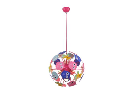 Lampa wisząca Birdy E14 3x40 W IP20 multicolor