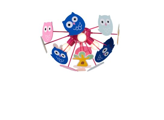 Lampa sufitowa Birdy E14 3x40 W IP20 multicolor