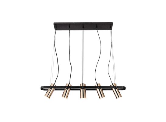 Lampa wisząca Raven LED 25 W 2000lm 3000K czarny matowy/złoty