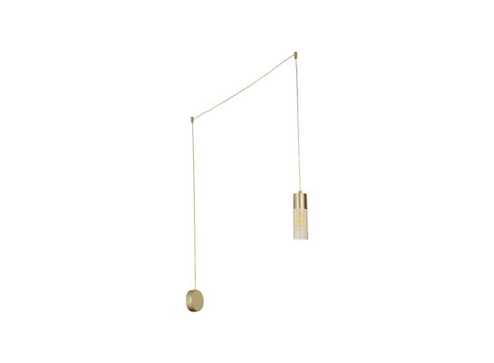 Lampa wisząca Floresta LED 4 W złoty