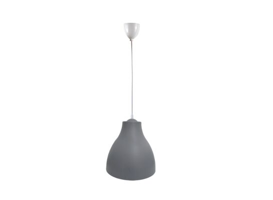 Lampa wisząca Morris E27 1x40 W IP20 szary