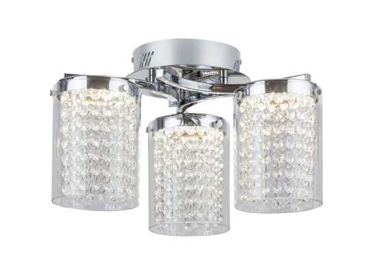 Spot Astrella LED 18 W 3 płomienny chrom