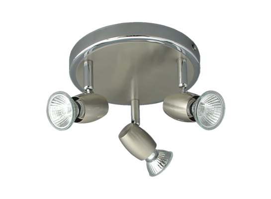 Lampa sufitowa RAFT 841 satyna, chrom