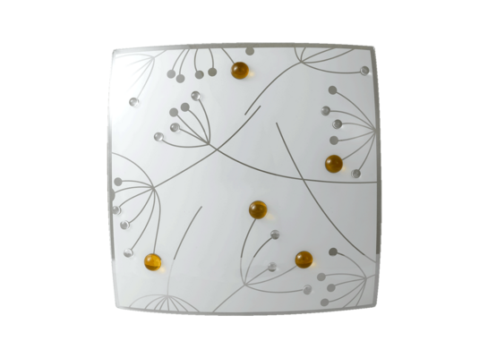 Plafon ANETTA 45057 biały+dekor