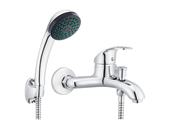 Bateria wannowa 40 mm srebrna Omikron