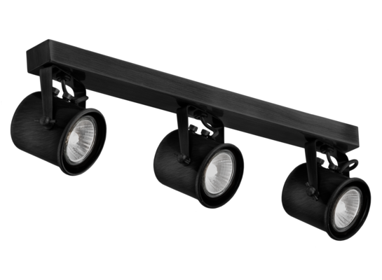 Plafon 3-płomienny CEJLON 1182 czarny