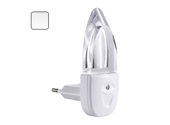 Lampa wtykowa 1610 MINI LIGHT QT-LED006 0,3 W biała