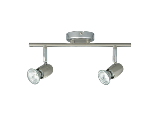 Listwa 2-płomienna RAFT 839 satyna, chrom