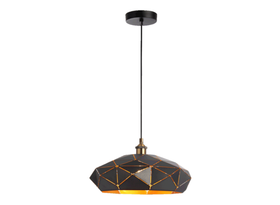 Lampa wisząca CATANIA 46310 czarno-złoty