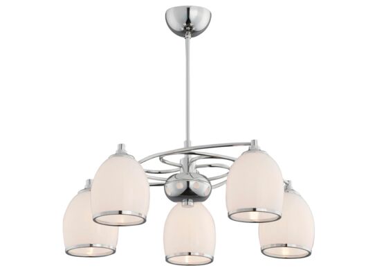 Lampa wisząca AVILA 2040 chrom opal mat