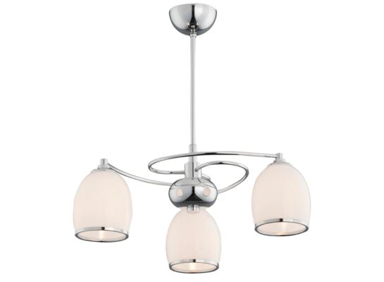 Lampa wisząca AVILA 1152 chrom opal mat