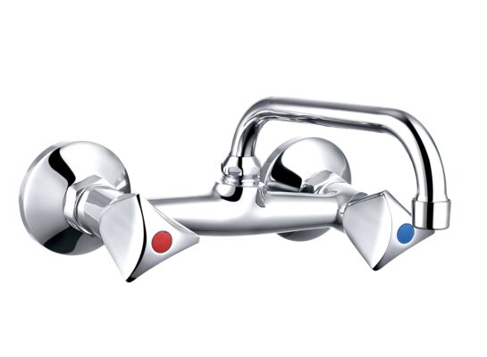 Bateria umywalkowa ścienna Kaja