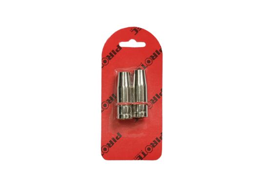 Dysze gazowe MIG/MAG 12 x 54 średnica 13 mm, komplet 2: sztuki PIROTEC