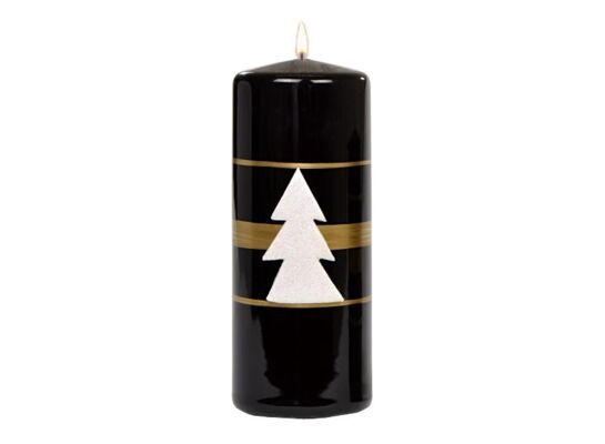 Świeca klubowa KL-5 150 x 58 Christmas Light lakier czarna