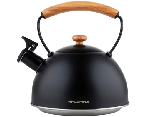 Czajnik nierdzewny 2,3 l NATURA LINE czarny