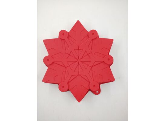 Forma do pieczenia silikonowa śnieżynka 28 x 24,5 x 4,5 cm
