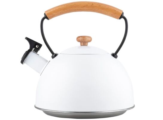 Czajnik nierdzewny 2,3 l NATURA LINE biały