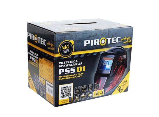 Przyłbica spawalnicza z filtrem automatycznym PSS 01 PIROTEC
