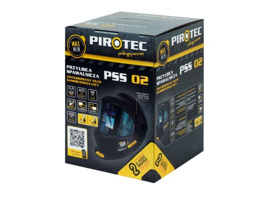 Przyłbica spawalnicza z filtrem automatycznym PSS 02 PIROTEC