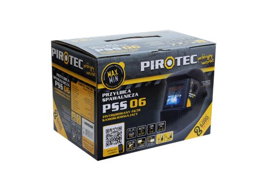 Przyłbica spawalnicza z filtrem automatycznym PSS 06 PIROTEC
