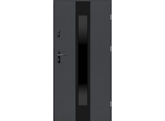 Drzwi Prato 2 antracyt 90 prawe